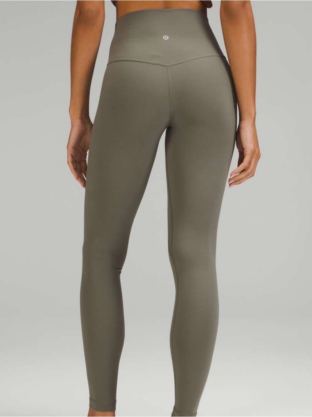 Lululemon align leggings gray sage 28”